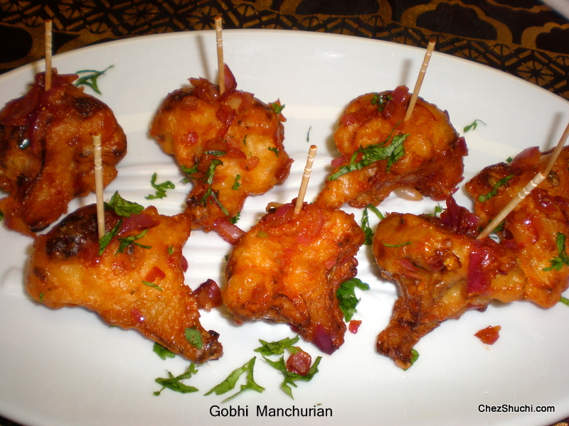 Cauliflower (gobhi) Manchurian